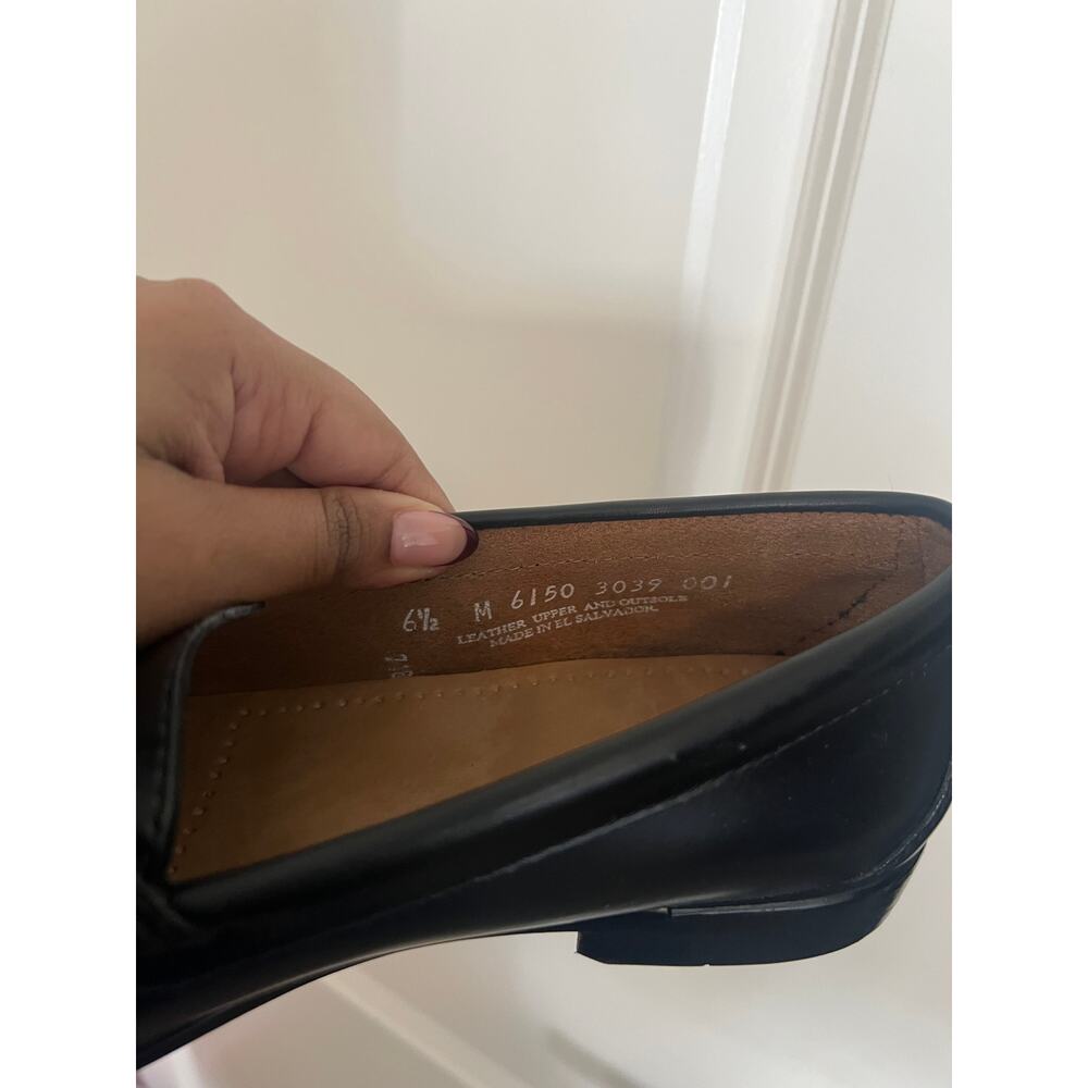 G.H. Bass & Co. Black Leather Penny Loafers - Picture 7 of 7